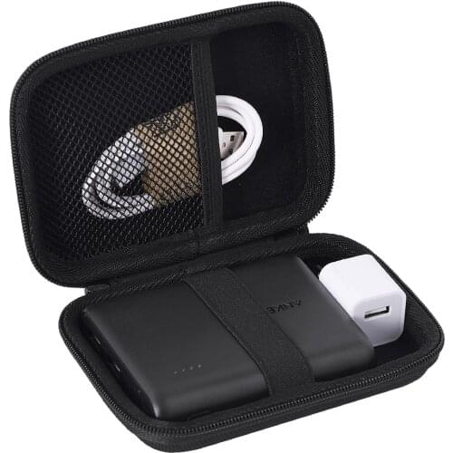 Hard EVA Case for Anker PowerCore 13000 Portable Charger-Compact 13000mAh 2-Port Ultra Portable Phone Charger Power Bank Shell