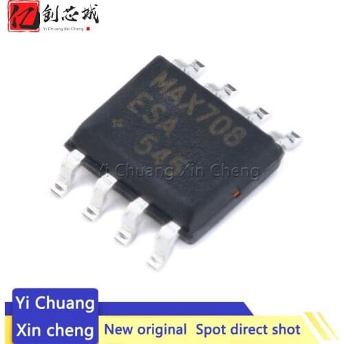 10PCS MAX708ESA MAX708 SOP8 IC MAX708CSA- New and original