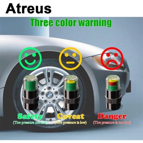 4X Car-styling Car Tire Pressure monitoring valve cap Wheel Air Cover Tight Rims For Opel Astra H J G Insignia Mokka Corsa D