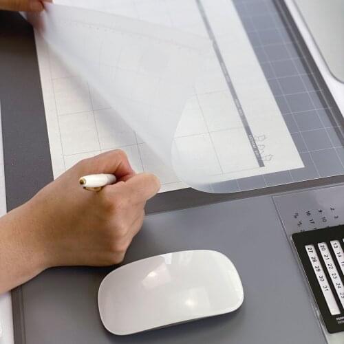 Multifunctional Large XXL PU Mouse Pad Student Writing Pad Business Desk Mat Laptop Organizer with Calendar Scale Card Slot