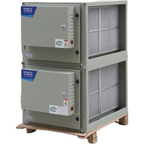 Electrostatic high-low-altitude kitchen catering oil fume purification equipment Factory direct supply oil fume purifier