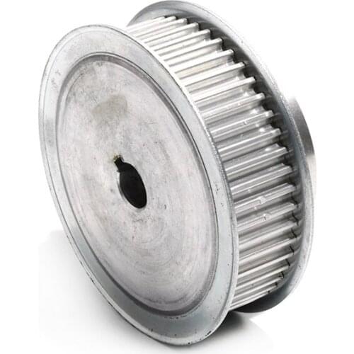 HTD5M-80T Timing Pulley 5M Toothed Pulley 21mm Belt Width 12/16/18/19mm Bore Aluminum Alloy 80Teeth Gear Pulley With Keyway