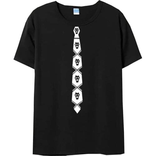 New JoJos Bizarre Adventure cosplay t-shirt Anime Kira Yoshikage men t shirt summer cotton Tees Tops