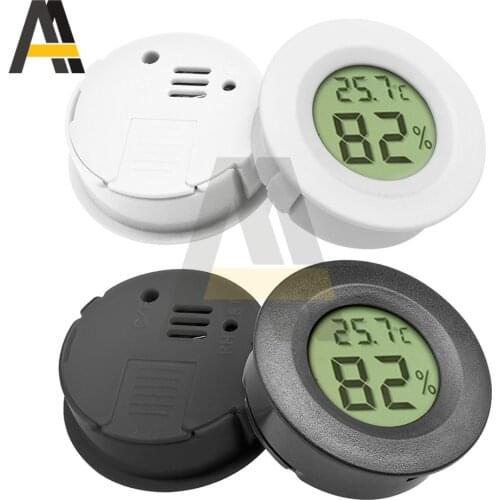 Mini LCD Digital thermometer Hygrometer Detector Convenient Indoor Outdoor thermograph Car Temperature Humidity Meter