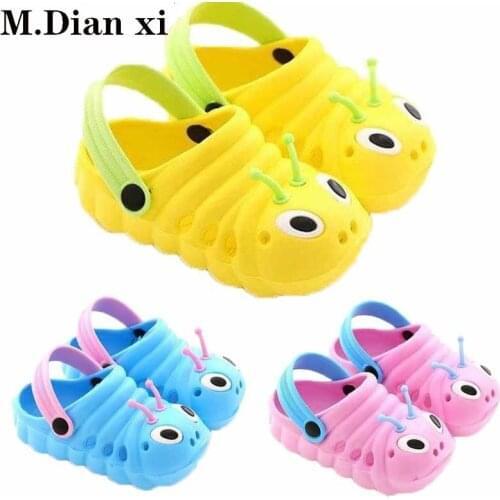 2019 Hot Sale Limited Autumn And Baby Slippers Hole Shoes Cute For Garden Sandals Childrens Anti Slip Cool Tow