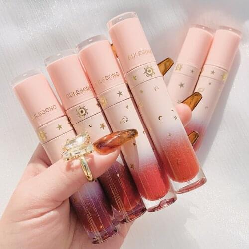 6 Colors Matte Velvet Lip Gloss Long Lasting Moisturizing Waterproof Lipstick Not Easy To Fade Cosmetics Makeup TSLM1