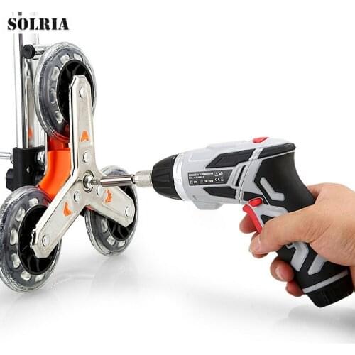 220V Mini Screwdriver 46pc Set Electric Screwdriver Rechargeable Lithium Battery Screwdriver Screwdriver LED Light on The Bottom