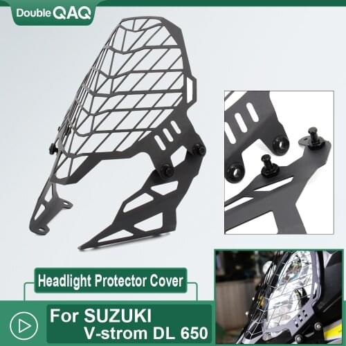 Motorcycle Headlight Protector Grille Guard Cover Motor Parts For SUZUKI DL650 DL 650 V-strom 650 Vstrom 2017-2020 2019 2018