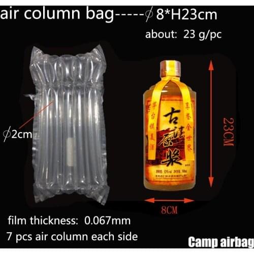 Inflatable Air Dunnage Bag(Dia.8*H23cm) Air Cushion Column(3cm) Buffer Protect Your Product Fragile goods