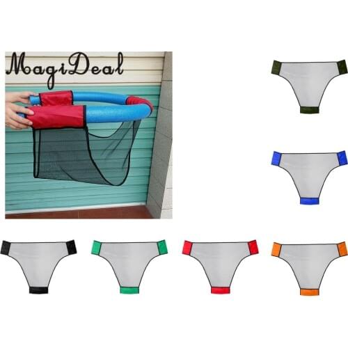 Swimming Pool Noodle Chair, Floating Hammock Mesh Net, Pool Noodle Sling ,Mesh Chair Net for Swimming Pool Party Kids Bed Seat