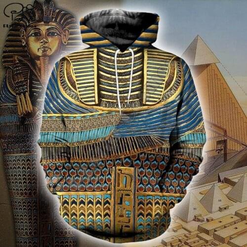 PLstar Cosmos Horus Egyptian God Egyptian Symbol Pharaoh Anubis Tracksuit 3DPrint Zipper/Hoodies/Sweatshirt/Jacket/Men/Women s20