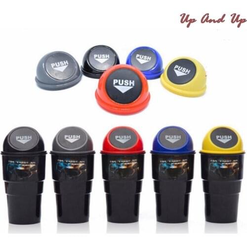 Universal Rubbish Gargage Holder Automobile Storage Bucket Accessories Car Trash Can Car Trash Bin Auto Organizer Storage Box