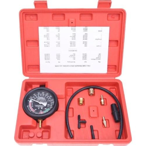 WSFS Hot Multifunction Car Engine Vacuum Pressure Gauge Meter For Fuel System Vaccum System Seal Leakage Tester
