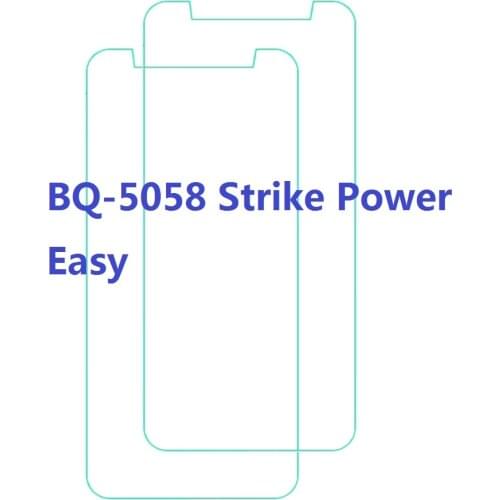 2.5D 9H Tempered Glass For BQ BQ-5058 Strike Power Easy Screen Protector Toughened Protective Film For BQ 5058