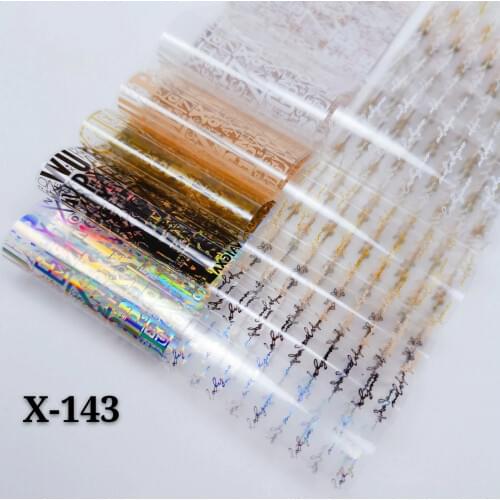 10Pcs Nail Transfer Foil Marble Texture letter Design Sticker Charm Colorful Nail Art Decals DIY Manicuring Tip Wrap Decoration