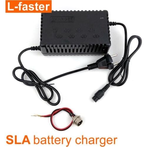 24V 36V Sealed Lead Acid Battery Charger Charging Current 1.8A For Electric Bike Scooter SLA Battery Pack