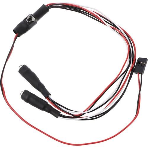 5mm LED Light Angel Demon Eyes LED Headlight Bulb For 1/10 RC Car Fits 1/10 RC Crawler Cars And Trucks 2 Led Angel Eye LED Light