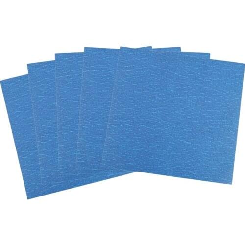 5x 200x210mm 3D Printer Heated Bed Blue High Temperature Tape Masking Adhesive