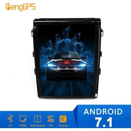 Android 7.1 Tesla Style Car Radio Vertical Screen For Porsche Cayenne 2011-2018 GPS Navigation Recorder Multimedia No CD Player
