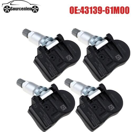 For Suzuki Vitara SX4 S-cross Ignis Baleno Swift Jimmy TPMS Tire Pressure Sensor Monitor 43139-61M00 4313961M00 Car