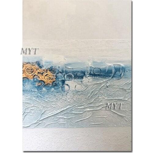 HOME DECOR hand-painted wall art painting abstract white decorative living room and bedroom frameless