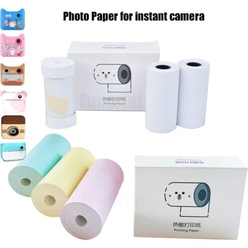 Photo Paper Printing for Instant Thermal Printer Camera Dual Lens Screen Video Children Outdoor Gift DIY Sticker