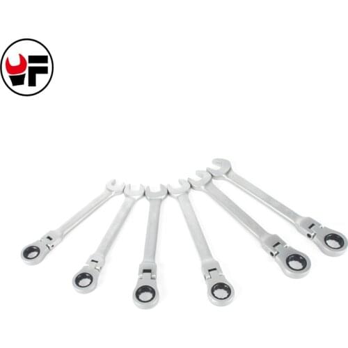 14-19mm Flexible Head Ratchet wrench Spanner Combination wrench a set of keys gear wrench ratchet handle tools D3814-D3819