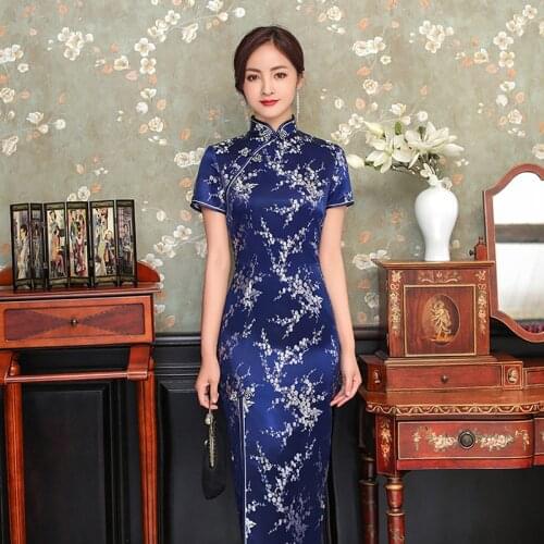 NIUNIUSHOW Blue Summer Dresses China