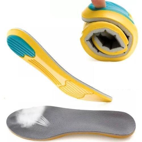 Stretch Breathable Deodorant Running Cushion Insoles For Feet Man Women Insoles For Shoes Sole Orthopedic Pad Memory Foam