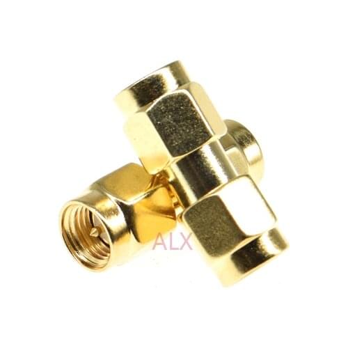 5 sma male to sma male converter PLUG TO PLUG RF Coaxial Adapter Connector