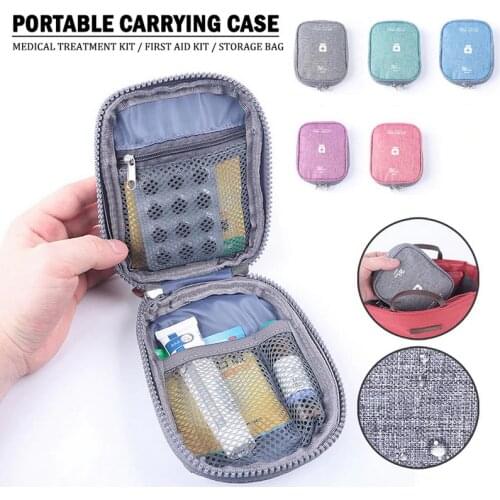 Empty First Aid Kit Emergency Box Portable Travel Outdoor Camping Survival Medicine Package Bag Large Capacity Home/Car