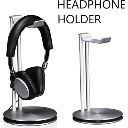 Luxury Metal Headphone Holder Stand Headset Hanger Headphone Desk Display Shelf Bracket for Bose Sony Universal Headphone Stand