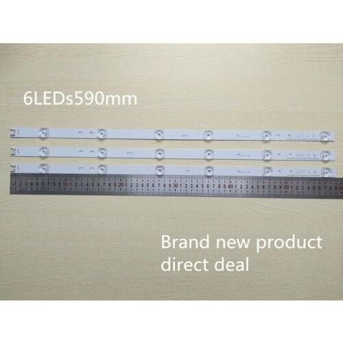 100%new 59cm LED backlight 6lamp for LG 32"TV 32MB25VQ 6916l-1974A 1975A 1981A lv320DUE 32LF5800 32LB5610 innotek drt 3.0 32