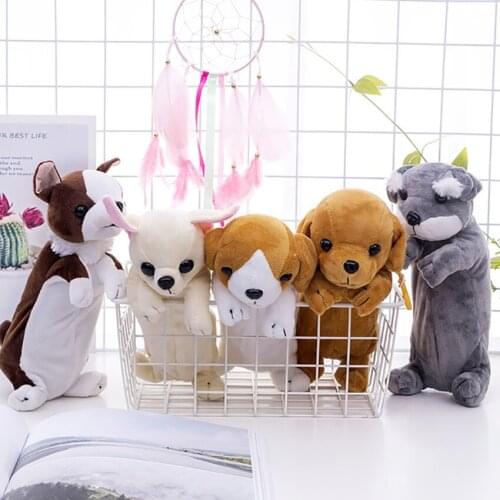 Cartoon Animals Cloth Pencil Case Students Pencil Bag High capacity Zipper Pencil Bags School Stationery Supplies For Students