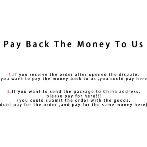 Pay The Money Back To Us