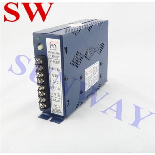High Quality +5VDC 16A /+12VDC 6A/+24V Arcade Switching Power Supply 100~260V AC Adapter for Simulation Game Machine Accessories