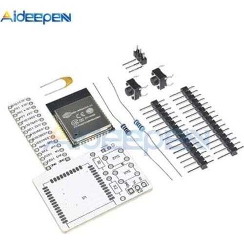 1Set ESP-32 ESP-WROOM-32 Rev1 WIFI Module Wireless Bluetooth Breadboard Module DIY Kit Development Board For Arduino