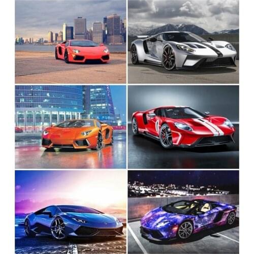 5D Diamond Painting Car Full Round Diamond Embroidery Auto Mosaic Picture Of Rhinestone Art Cross Stitch Home Decor