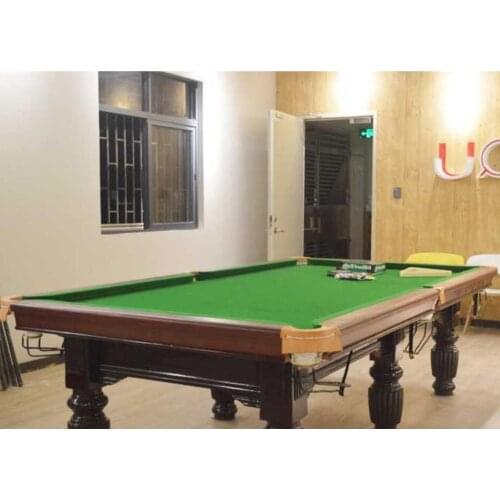 6Pcs Pool Snooker Billiards Table Replacement Rail Pockets Nets with Irons