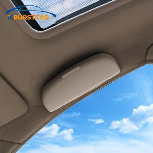 Xburstcar for Kia Rio K2 K3 K5 SOUL Carato Forte Sportage KX5 QL Sorento ABS Car Sunglasses Holder Glasses Case Accessories