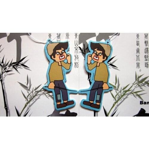 Free Shipping Via Fedex or DHL , Wholesale Paper Air Freshener ,car perfume,Decorative Car Air Freshener