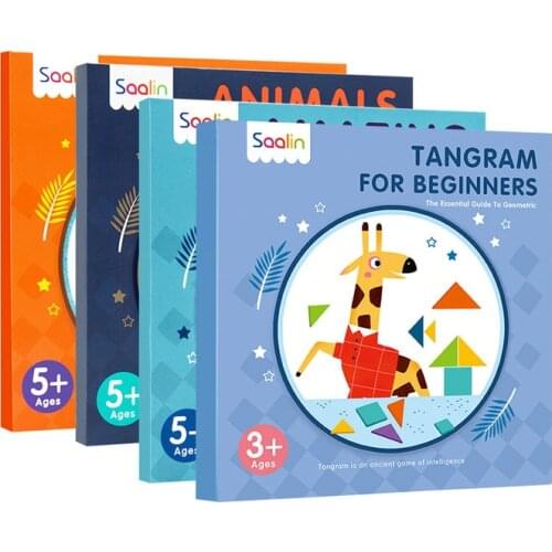 Baby Magnetic Jigsaw Puzzle Animals Number Alphabet Magnets Tangram Kids Toy Educatioanl Toys For Children Intelligence Puzzles