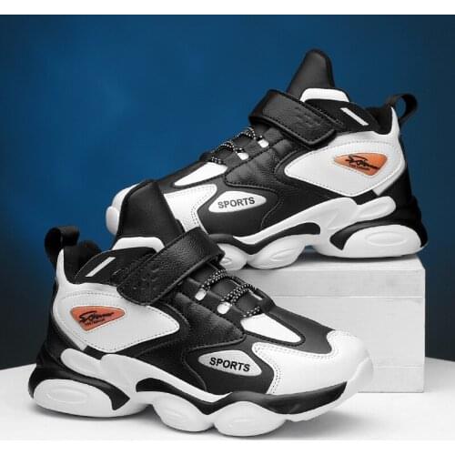 2021 Fashion Boys Sport Sneakers Kids Basketball Shoes Children Non-Slip Breathable Running Sneakers Outdoor Casual Shoes Girls