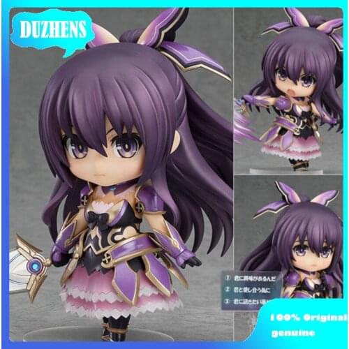Original Japanes Anime DATE A LIVE Yatogami Tohka Q version figma PVC Action Figure Anime Figure Model Toys Figure Doll Gift