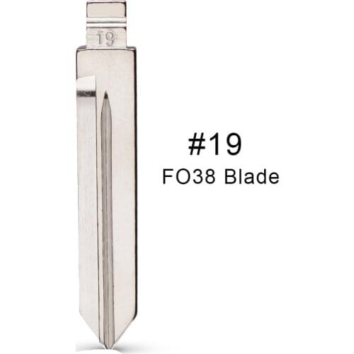 Flip KD Key Blade #19 FO38 Uncut metal blade for Lincoln Mercury Edge F150 Kuga Mustang USA