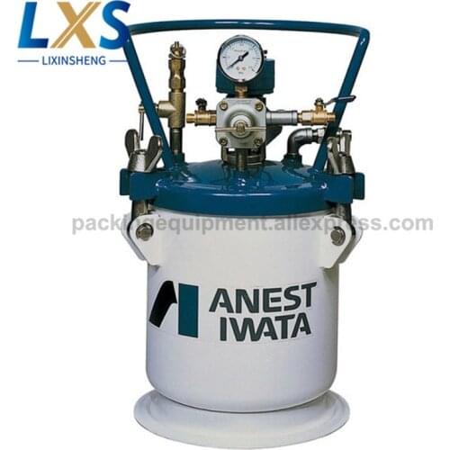 Japan ANEST IWATA PT-10DM 10L Pneumatic Stirring Pressure Barrel Coating Pressure Barrel