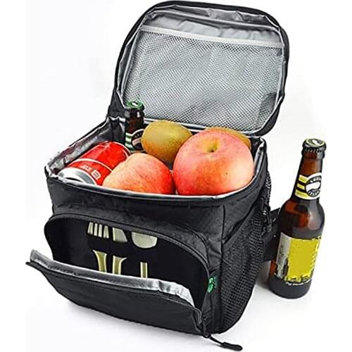 Portable Cooler Bag Folding Insulation Picnic Ice Pack For Food Thermal Drink Carrier Insulated Lunch Box Delivery Leakproof Coo