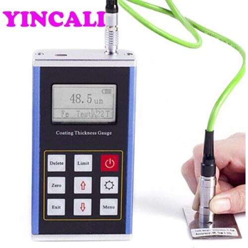 Portable Coating Thickness Gauge Leeb232 Operating Principle Magnetic Induction or Eddy Current Paint Coating Thickness Tester