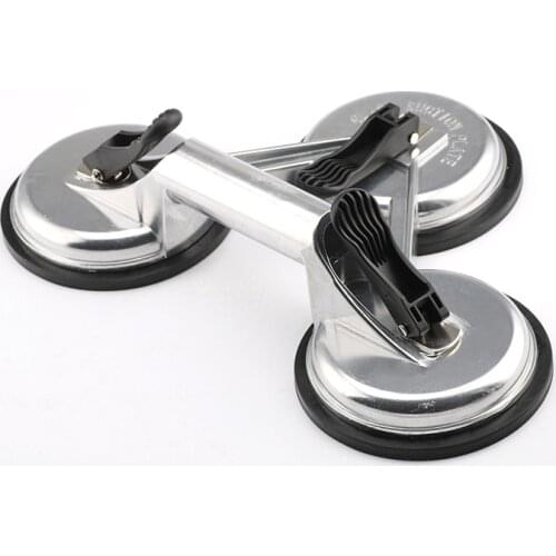 155KG Heavy Duty 3 Suction Cup Triple Pad Sucker for Tile Plate Glass Metal Lifter Carrier Remover
