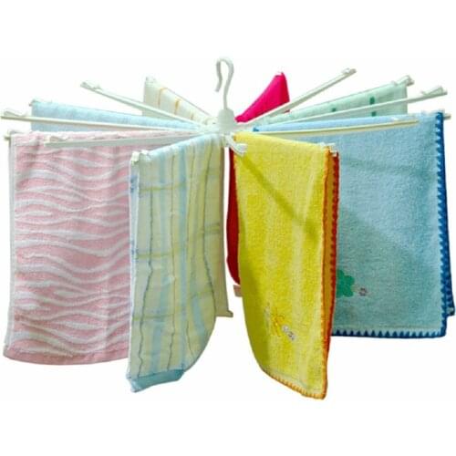 Drying Rack Foldable Clothing Sock Towel Underware Drying Racks Hanger Towel Rack Holder Storage Hanger DQ1003